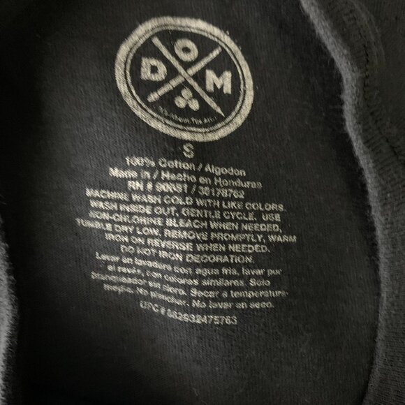 Howling Wolf Northern Lights T Shirt S Black Graphic Crewneck Short Sleeves - Picture 7 of 7